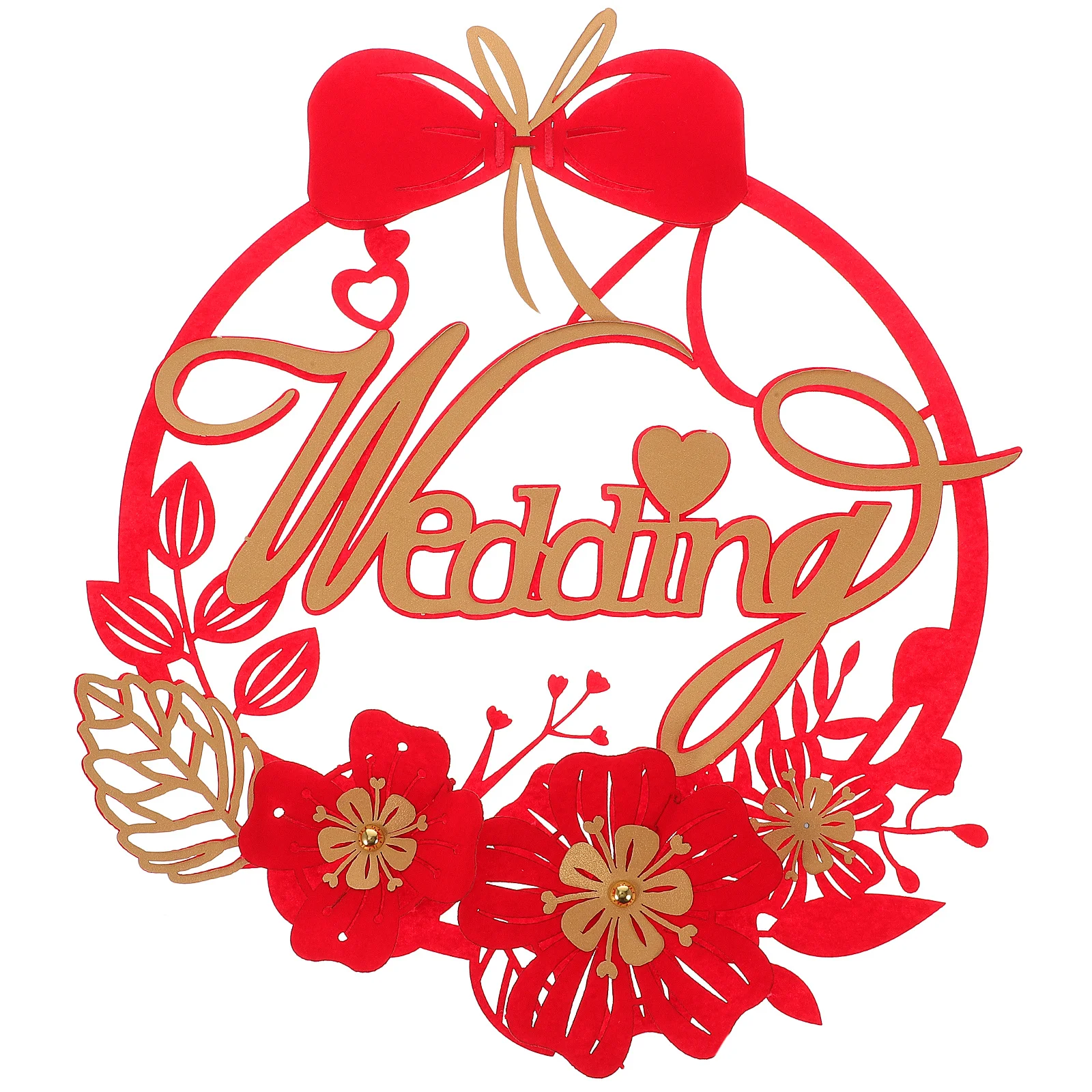 

Wedding Party Decoration Red Xi Decals Romantic Delicate Stickers Safe for Chinese Traditional Wedding Layout Props