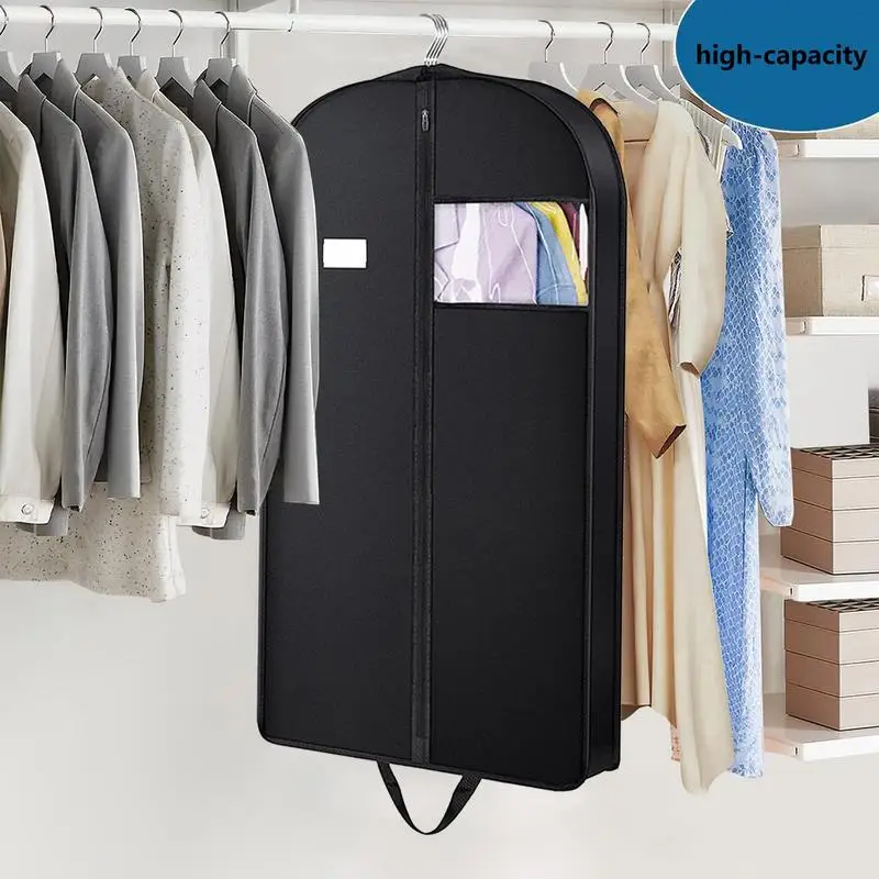 Travel Garment Bags Portable Carrier Suit Covers Dustproof Tuxedos Dresses Coats Protect for Coat Tuxedos Gowns Garments