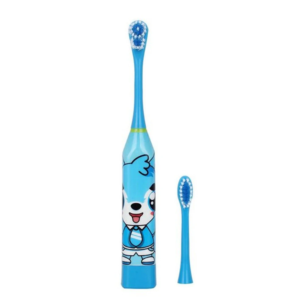 Children Electric Toothbrush Cartoon Sonic Toothbrushes Oral Hygiene Teeth Care Tooth Whitening Brush Kids Battery Power Brush