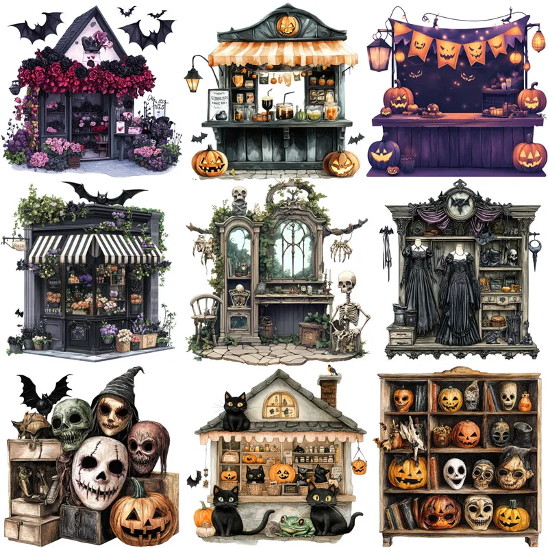 

Хэллоуин магазин наклейки ремесла и скрапбукинг наклейки детские игрушки книга декоративные наклейки DIY канцелярские принадлежности