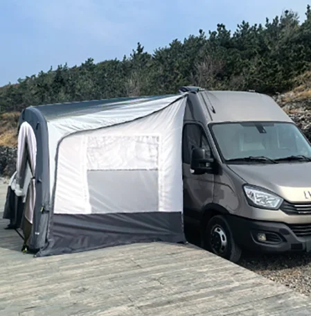 Lightweight RV Tent Factory Price Comfortable and Portable Outdoor Caravan Awning for Vehicle Use