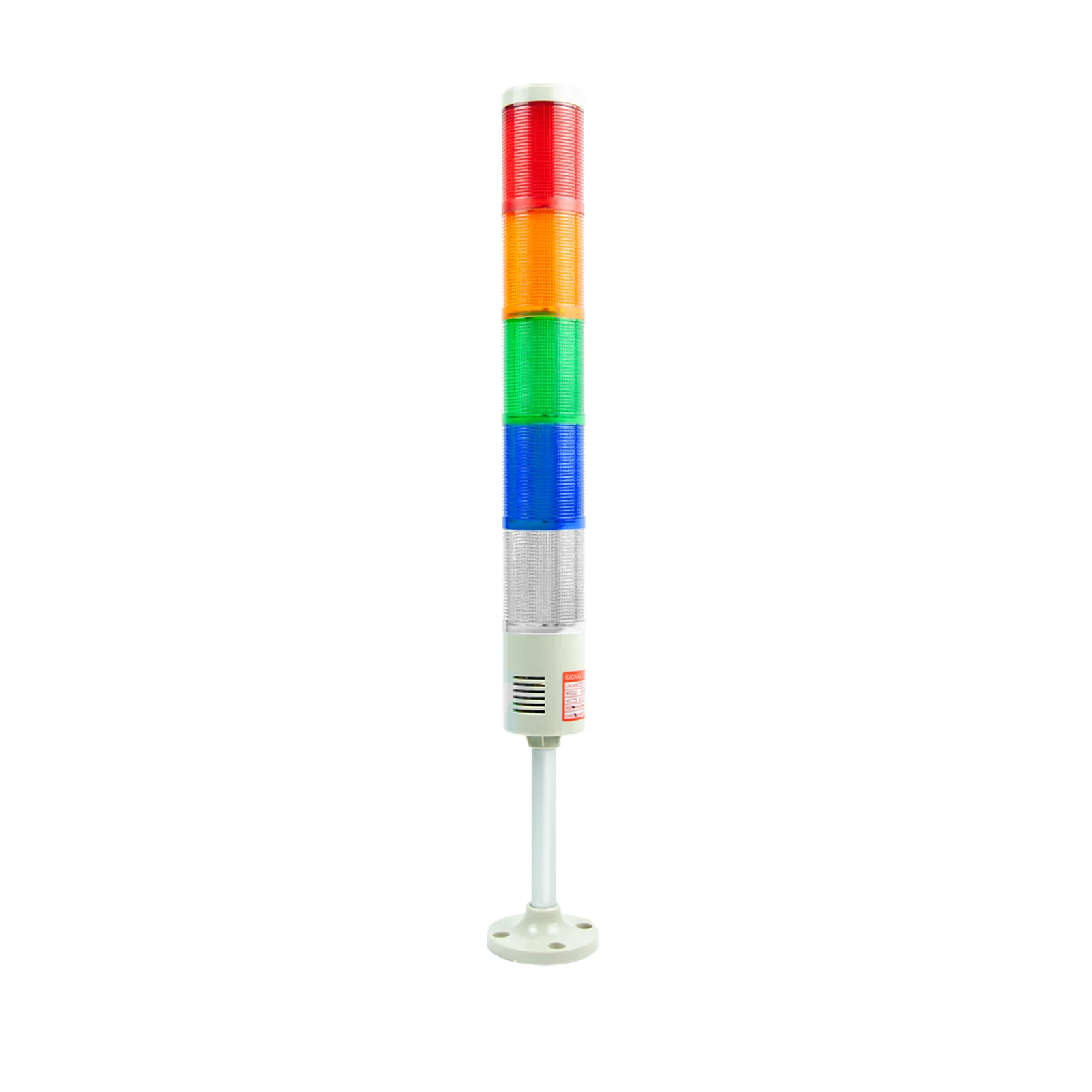 

Industrial Signal Tower Safety Stack Alarm Light IP44 Waterproof Led Beacon Signal Light Lamp with Buzzer LTA-505J-5
