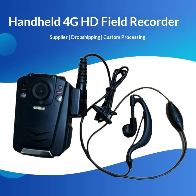 Handheld 4G HD On-Site Recorder 128GB Storage 4-Channel Audio Recording Portable Individual Mobile Model HYDSJ-X6