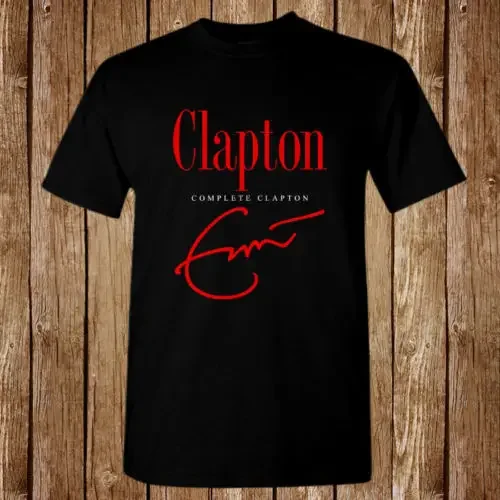 Eric Clapton Complete Clapton Music Legend Size S-5Xl T-Shirt