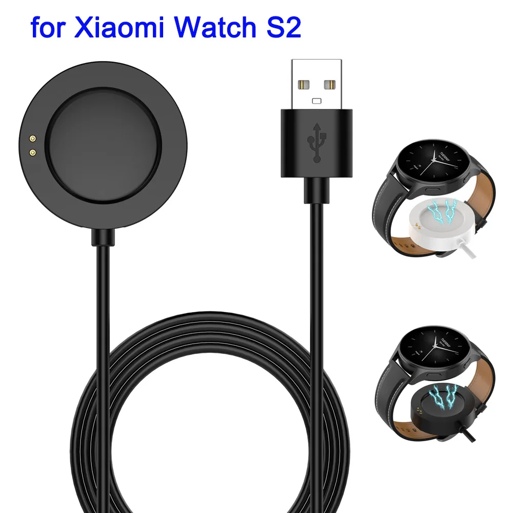 Smartwatch Charger for Xiaomi Watch S3 S2 Charging Dock Cable with strong Magnet Portable USB Charger Cord for Mi Watch S2