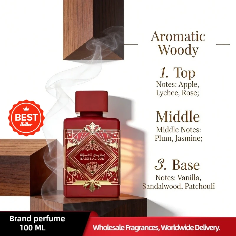 

Подарочный набор Lattafa Oud Perfume & Bakhoor, роскошные арабские ароматы премиум-класса Oud Woody для мужчин и женщин, стойкая парфюмерная вода