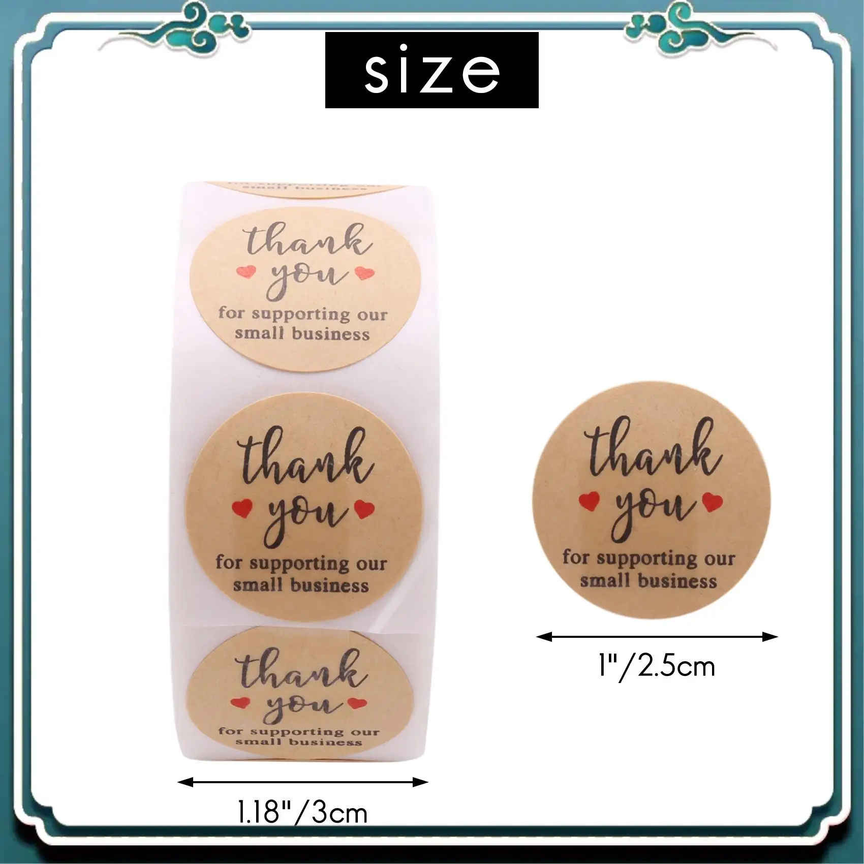 

Простые в использовании наклейки «Спасибо» для малого бизнеса — 5 рулонов, 2500 штук, наклейки «Спасибо», этикетки для упаковки пузырьковых почтовых отправлений, 1 я