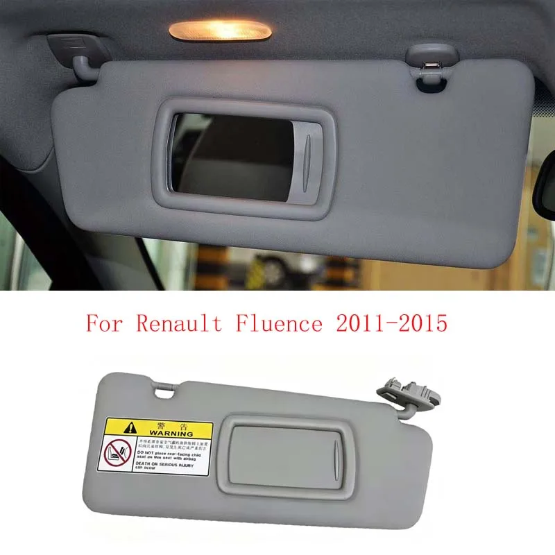 Interrior Rear View Make Up Mirror Sun Visor 964017549R 964003833R For Renault Fluence 2011-2015
