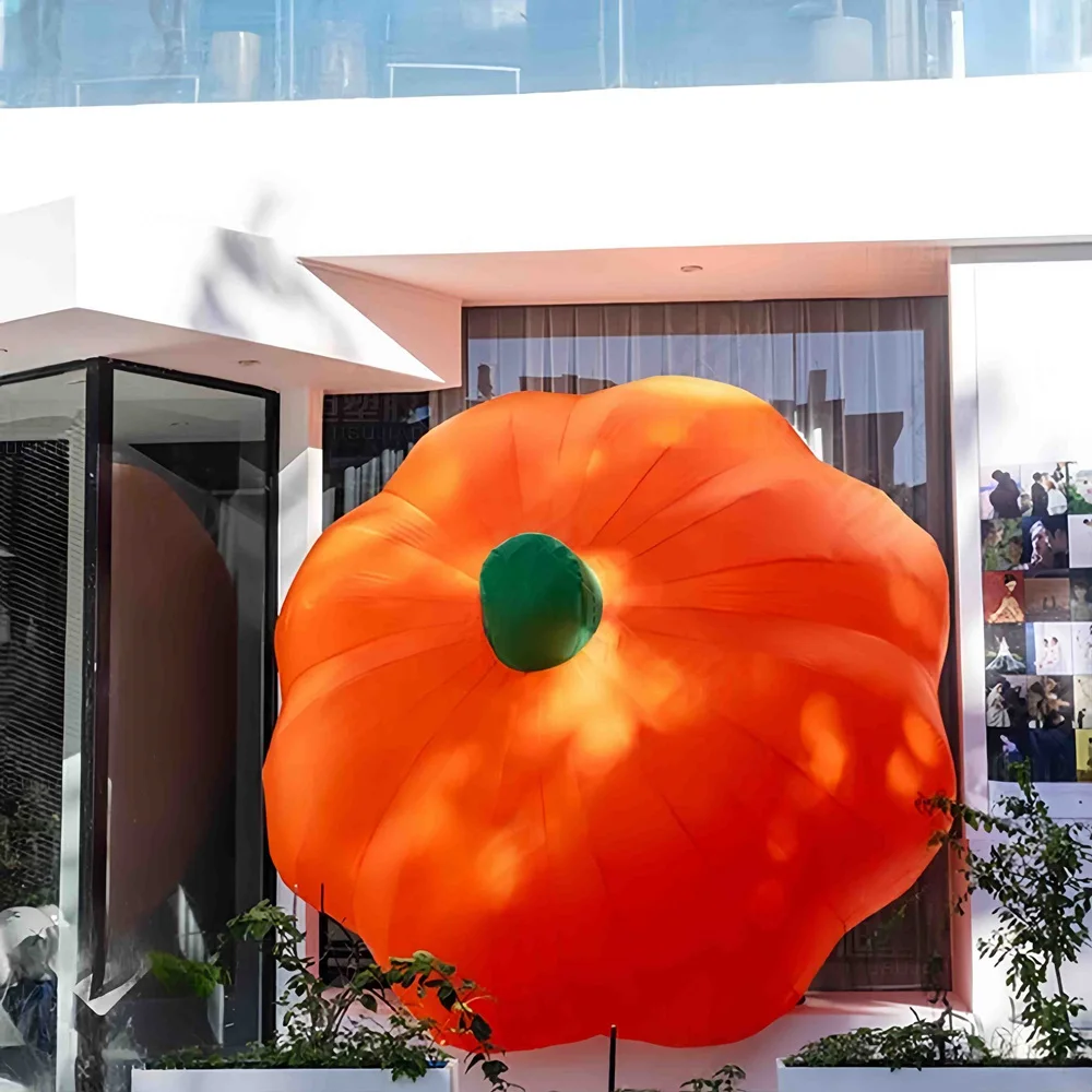 ฮาโลวีน Inflatables ฟักทอง YARD ชุดตกแต่งไฟ LED ในตัว Outdoorfor สวนสนามหญ้าวันหยุดตกแต่งธีม Props
