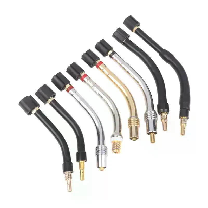 Universal MB15AK24KD36KD25KD Welding Gun Bend Gooseneck Tube Gun Barrel European Style Double Protection Welding Machine Parts