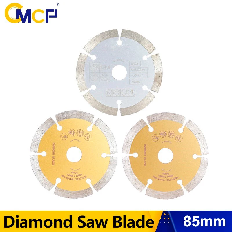 CMCP Diamant Sägeblatt 85/89mm Dry Trennscheibe Für Beton Keramik Ziegel Marmor Stein Trennscheiben Rund sägeblatt