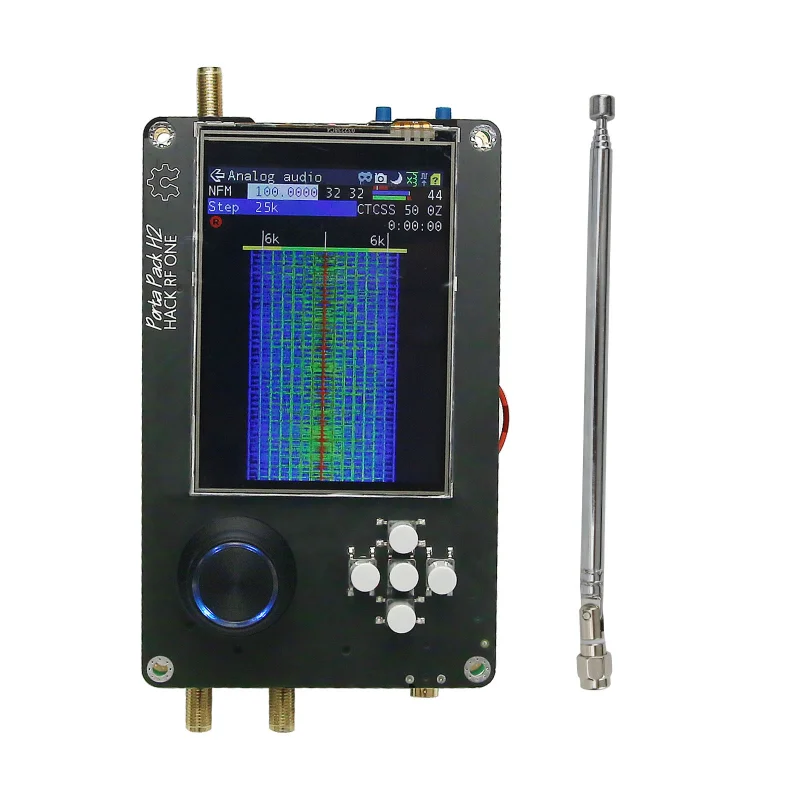 

PortaPack H2 + HackRF One SDR + 0.5ppm GPS TCXO + Havoc Firmware + 3.2 Inch LCD Display