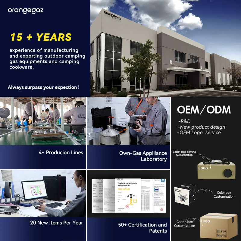 Innovative Mini Portable Camping Gas Stove Emergency Stove