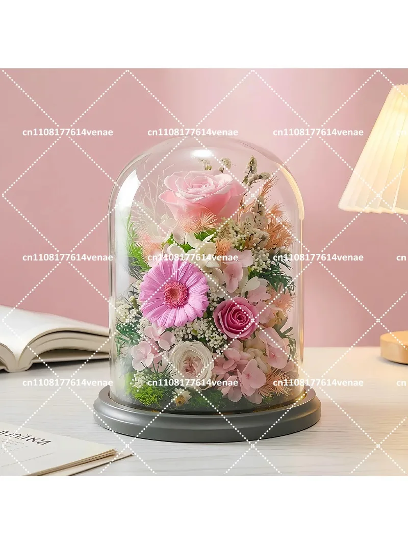 Rose Flower Ornament Gift for Valentine's Day Birthday Anniversary