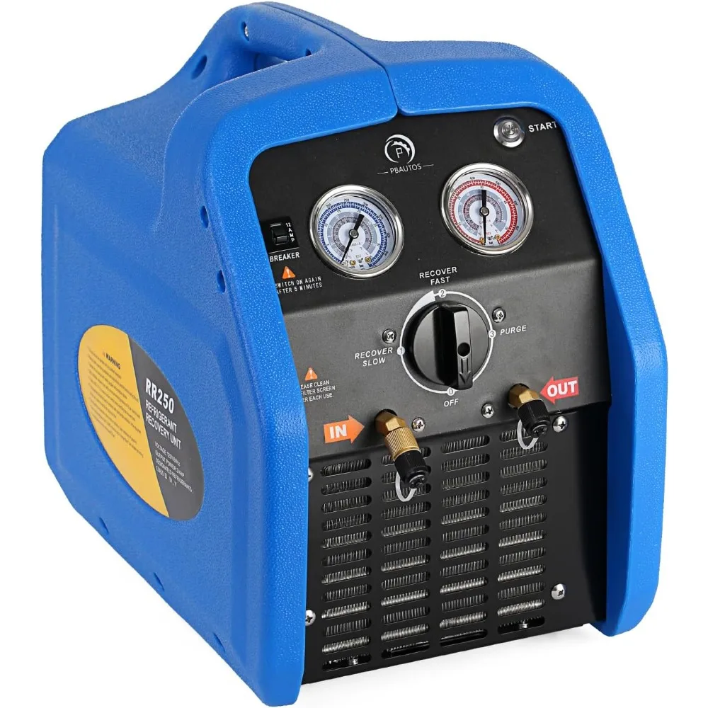 

Установка для рекуперации хладагента R1234YF R32 безмасляная, портативная, 3/4 л.с., для автокондиционеров и систем ОВКВ, доставка по США