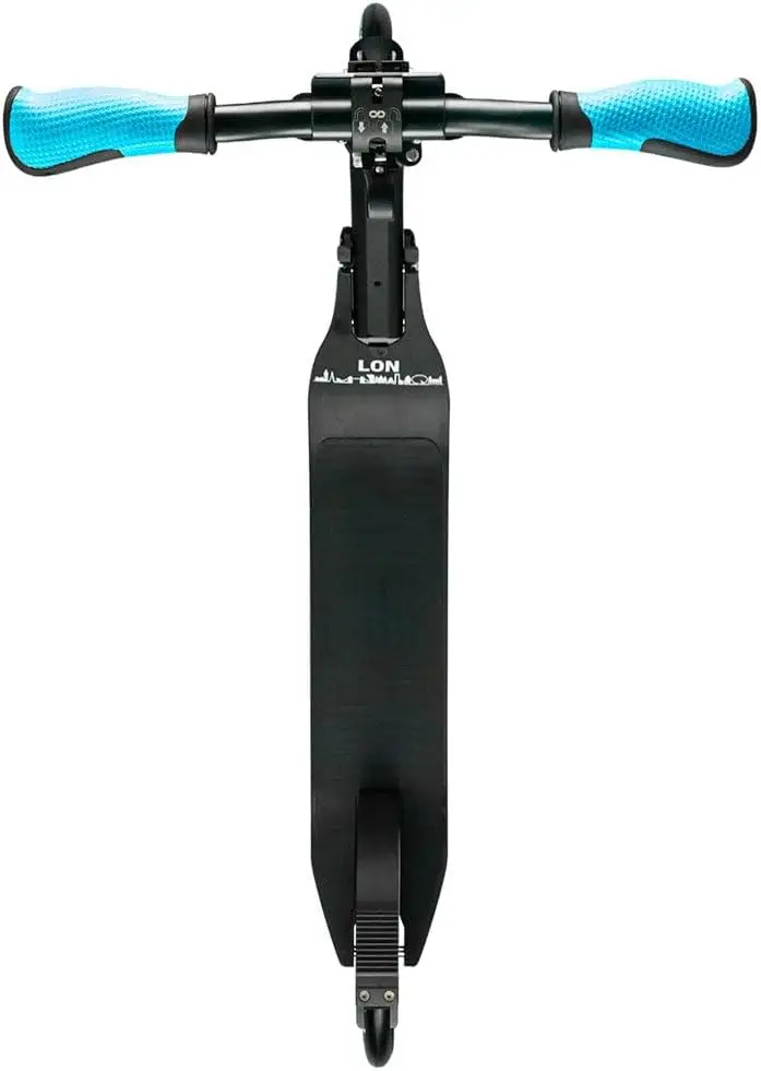 Foldable Kick Scooter - Kick Scooters for Adults, Teens and Kids with Carrying Strap - Fast Folding, Adjustable Handlebars and L