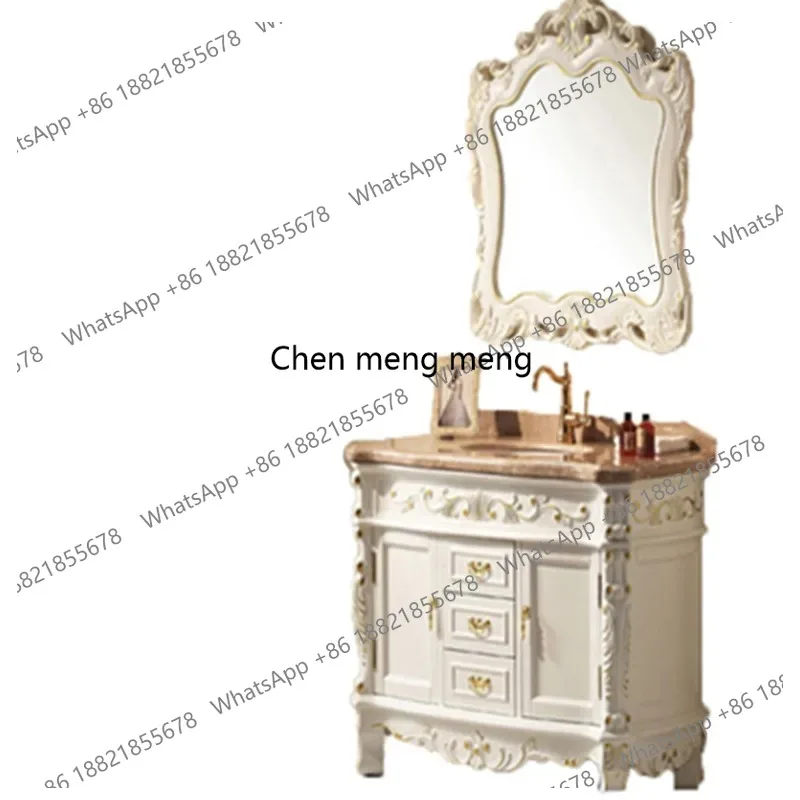 

Simple High-end Bathroom Cabinets Bathroom Retro Bathroom Cabinets European Combination Home Furniture In Particolare