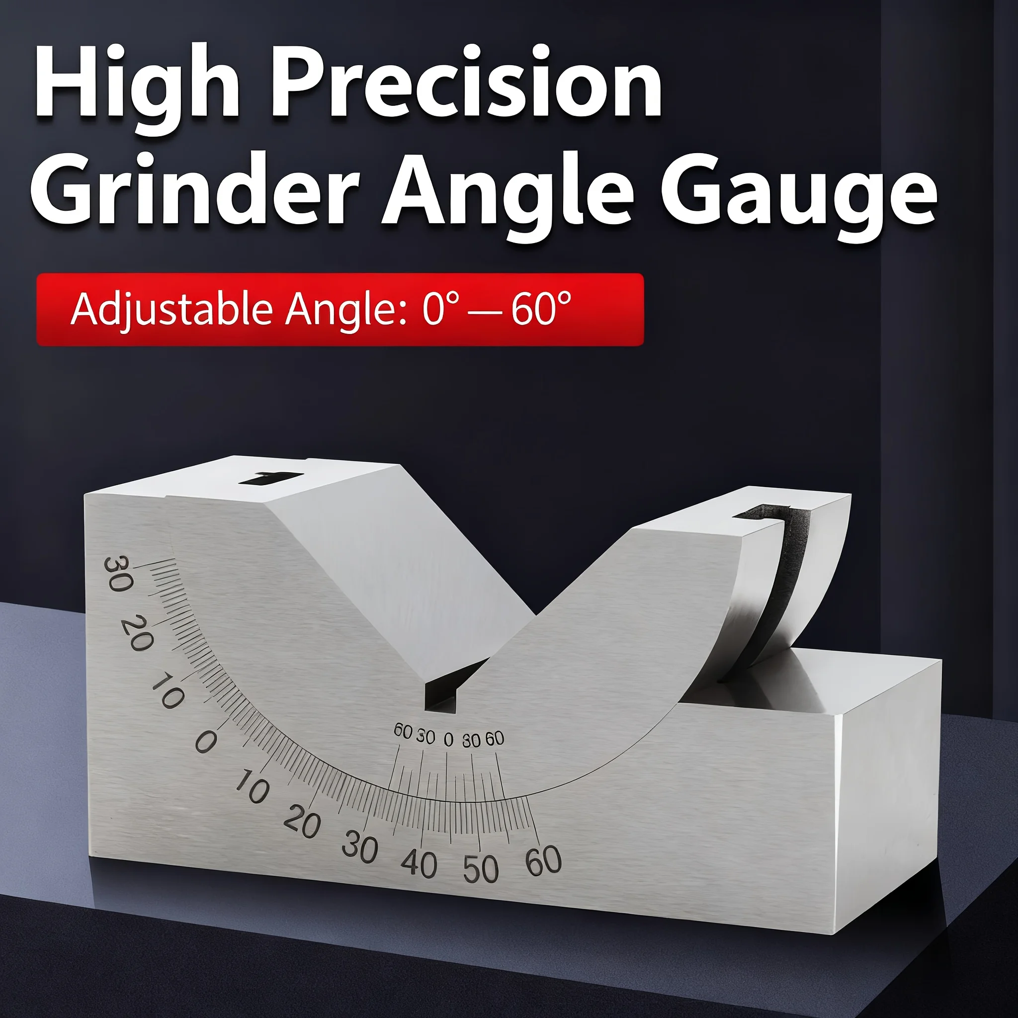 Precision Adjustable Angle Gauge V Block AP25 AP30 AP46 Micro Gauges Milling Machine Precision Measuring Tools 0 To 90 Degree