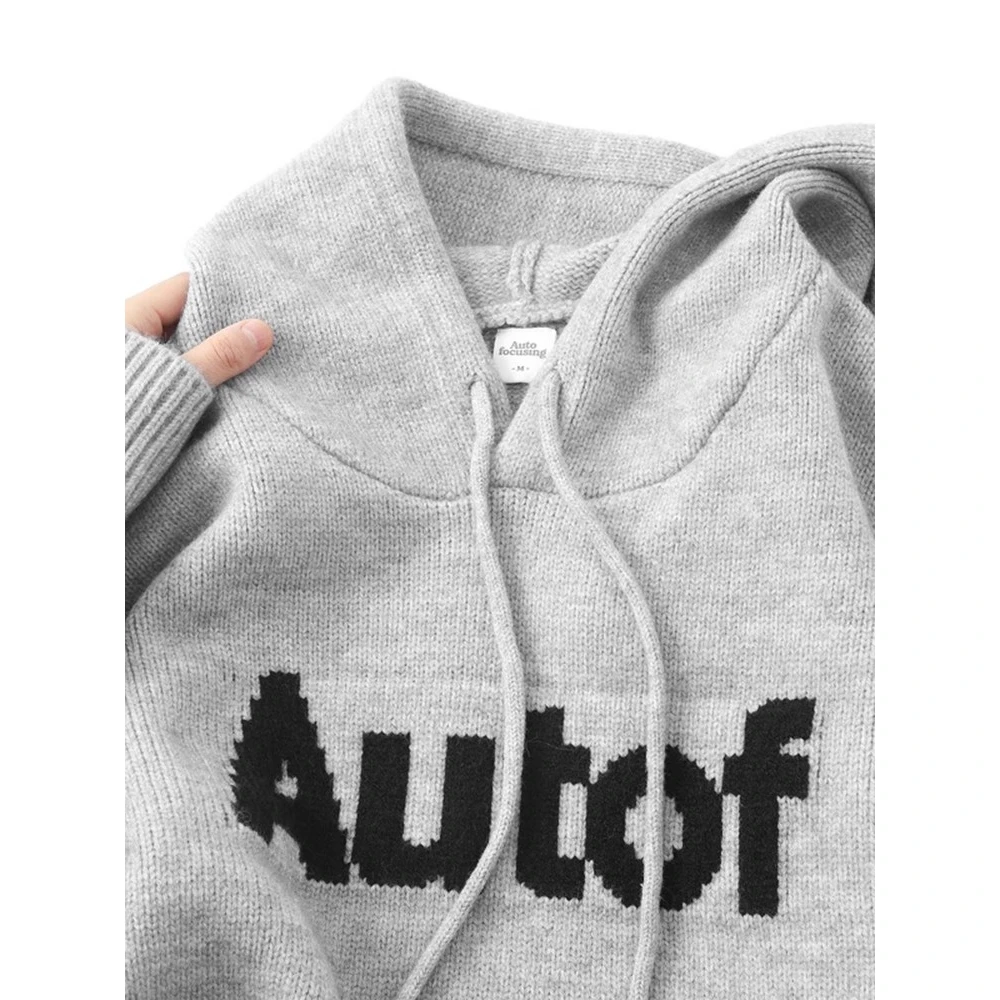 

Men's Oversized Hoodie Knitwear Warm Inner Wear Japanese Sle Loose Fit Autumn Winter Sweater Polyester 00% Thiened Version