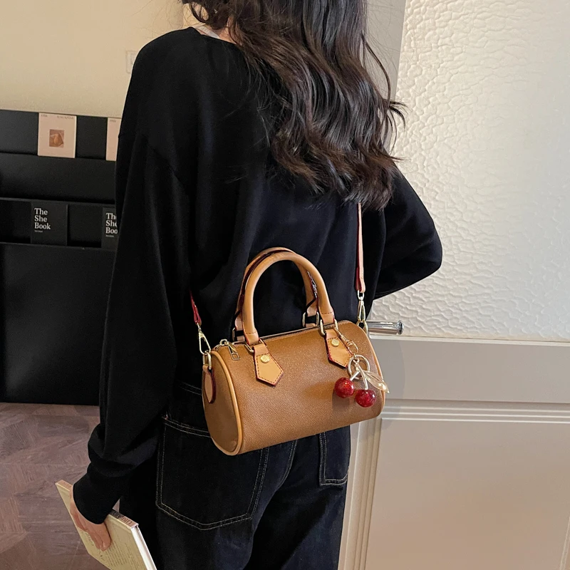 

Классическая женская мини-сумка через плечо в корейском стиле, маленькая сумочка для женщин