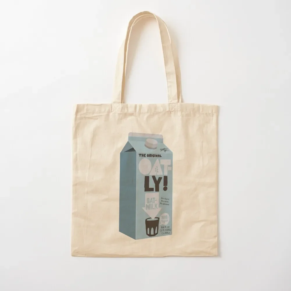 

Oatly! Oat Milk Tote Bag cute tote bag Cloth bag