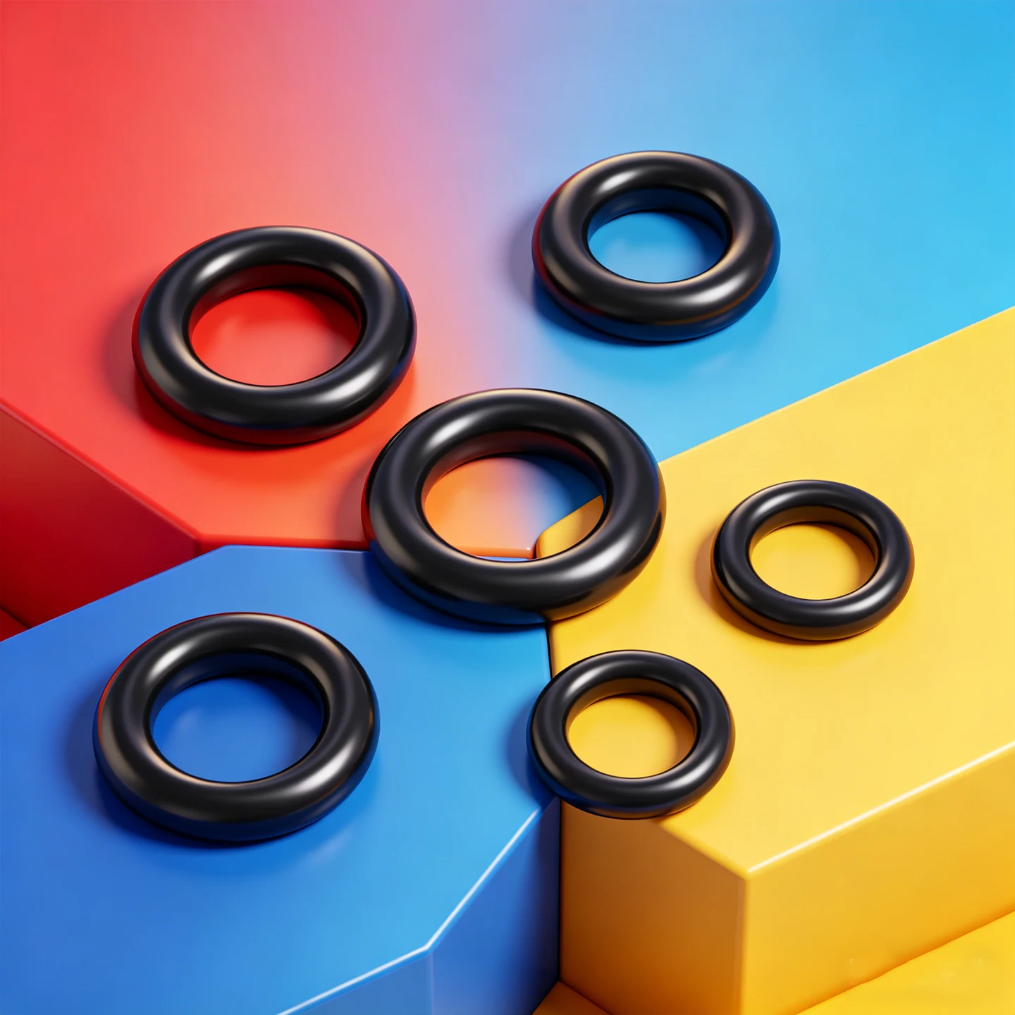 30PCS / Lot EPDM Rubber Black O-ring CS2.5/2.8/3mm OD6~50mm, corrosion-resistant, Abrasion Resistant Seal O-ring Gasket