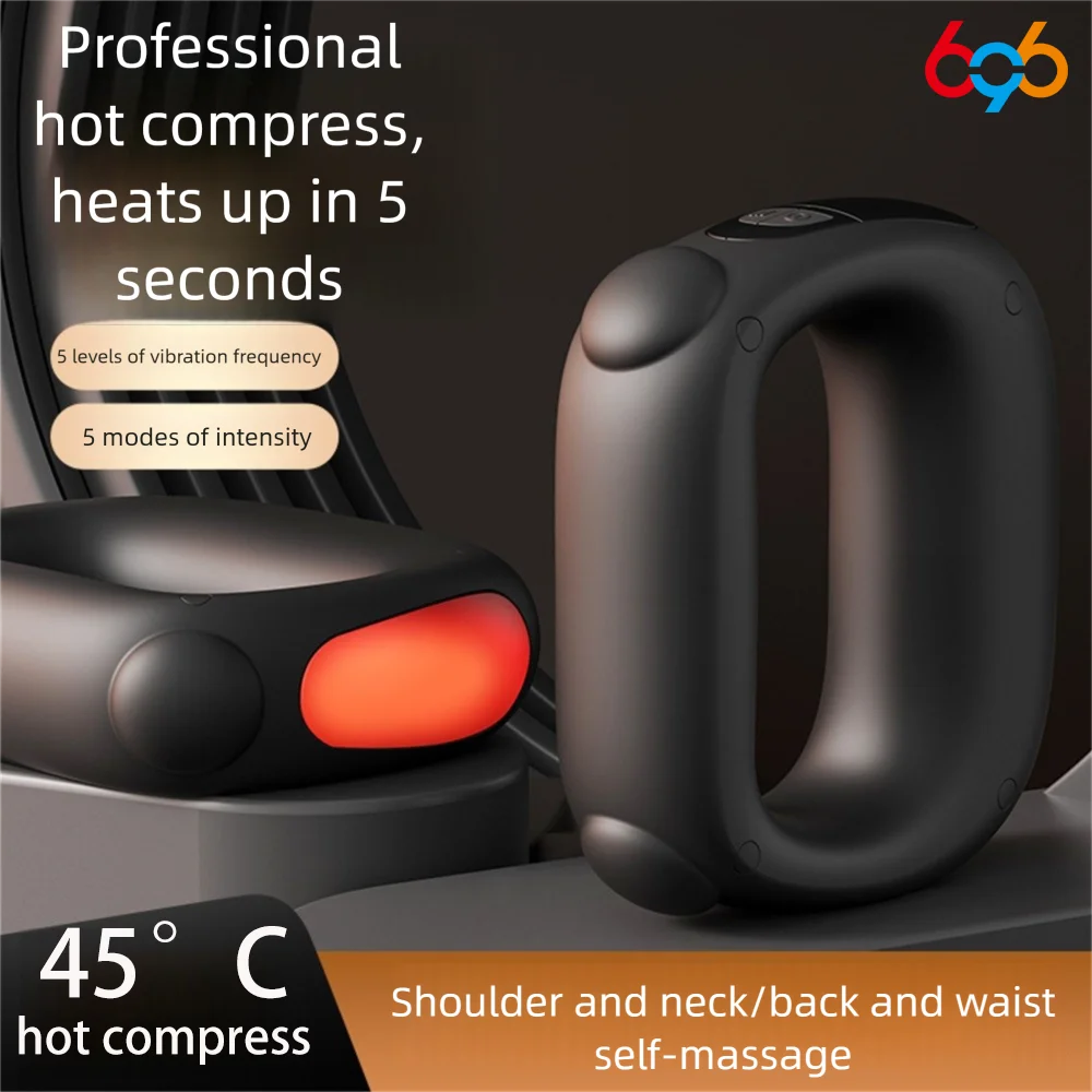 

Кольцо для фасции, массажное кольцо, вибрационный массажер, кольцо для йоги плеч и шеи, мини-массажер для встряхивания, горячий компресс, коррекция фигуры