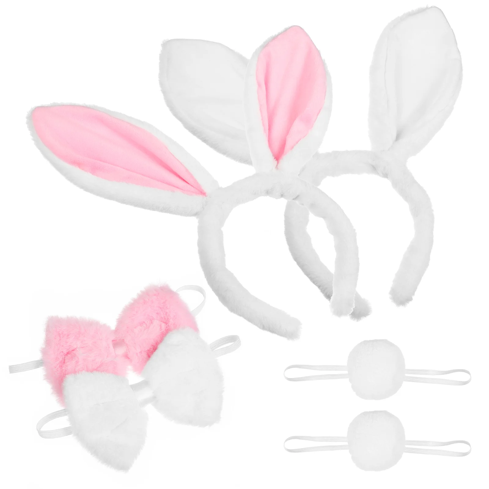 Party Cosplay Costume Kit Bunny Animal Ear Accessory Costumes Rabbit Headband Aldult Hair Accessories