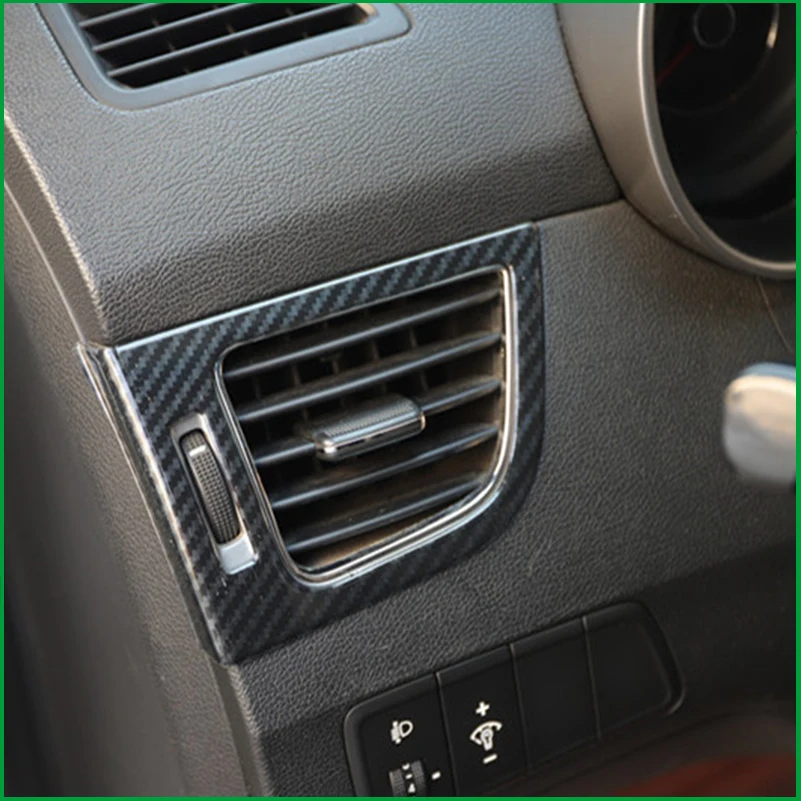 

Car Styling For Hyundai Elantra 2011-2015 Both Side Center Console Air Outlet Vent Decoration Cover Trim Auto Accessories