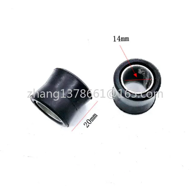 

4 шт., высококачественная резиновая втулка заднего амортизатора мотоцикла, 14 мм