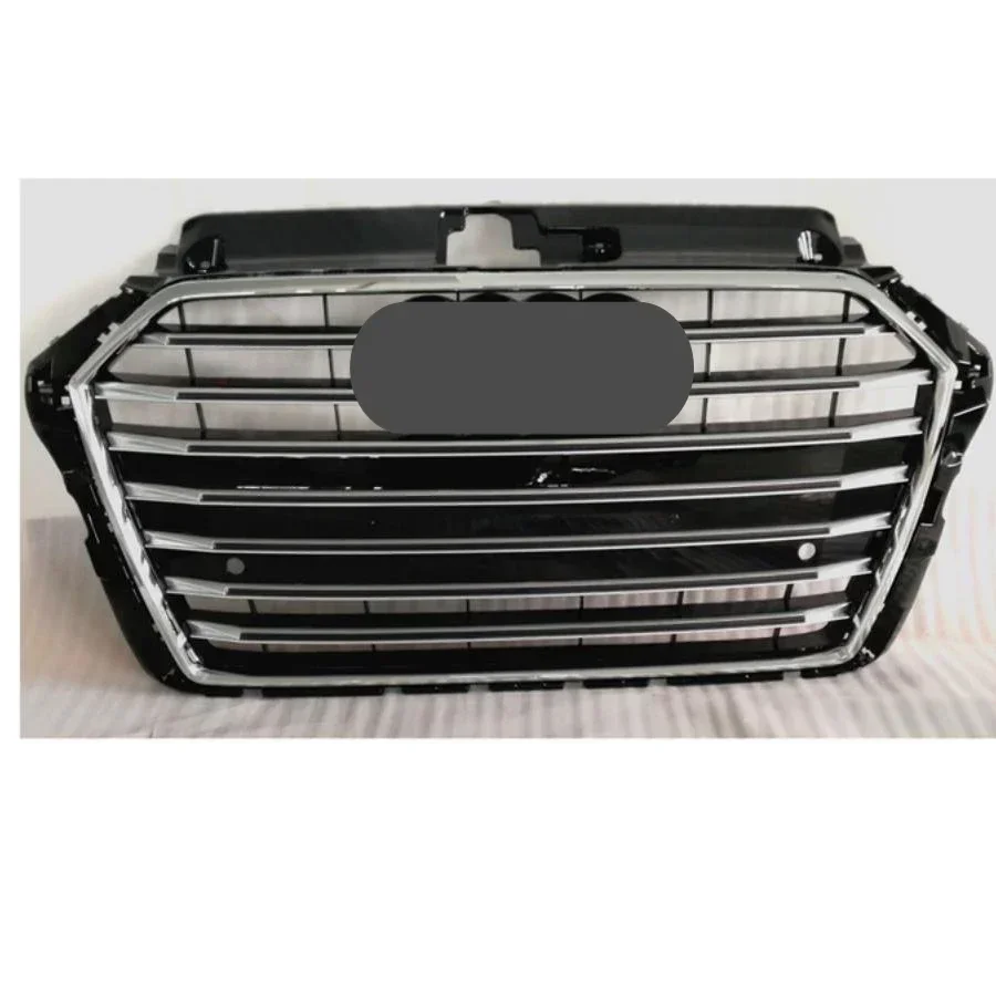 

Suitable for Audi A3 / S3 8V 2017 2018 2019 2020 Car Front Bumper Grill Center Grille (For S3 Style Dedicated)