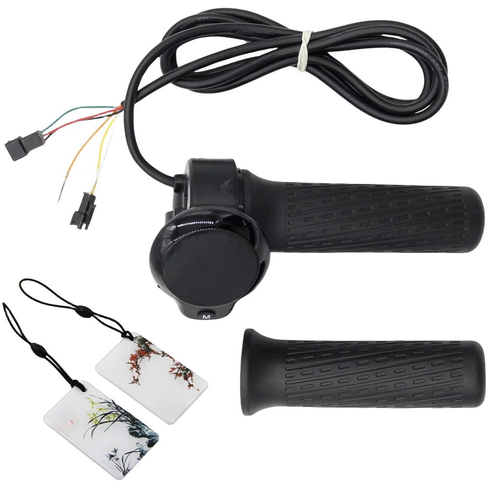 

Дроссельная заслонка 48 В для электрических скутеров с регулировкой скорости NFC и ЖК-дисплеем уровня заряда батареи Эргономичный дизайн с надежной ручкой