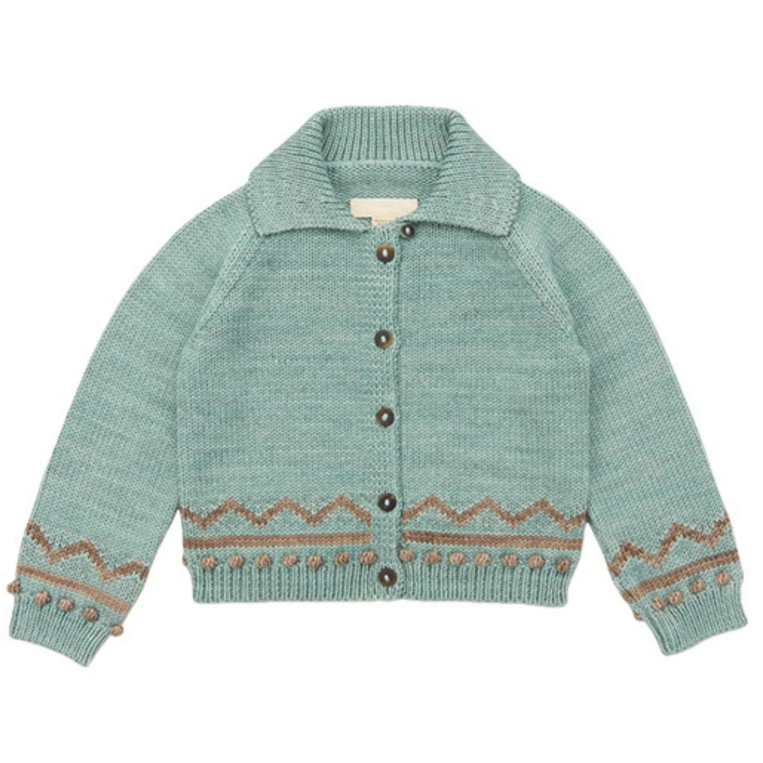 

Children's Set Girls Winter Clothes Knitwear Cartoon Cardigan Sweater Skirts 2025 New Autumn Female Christmas Princess MP Pants