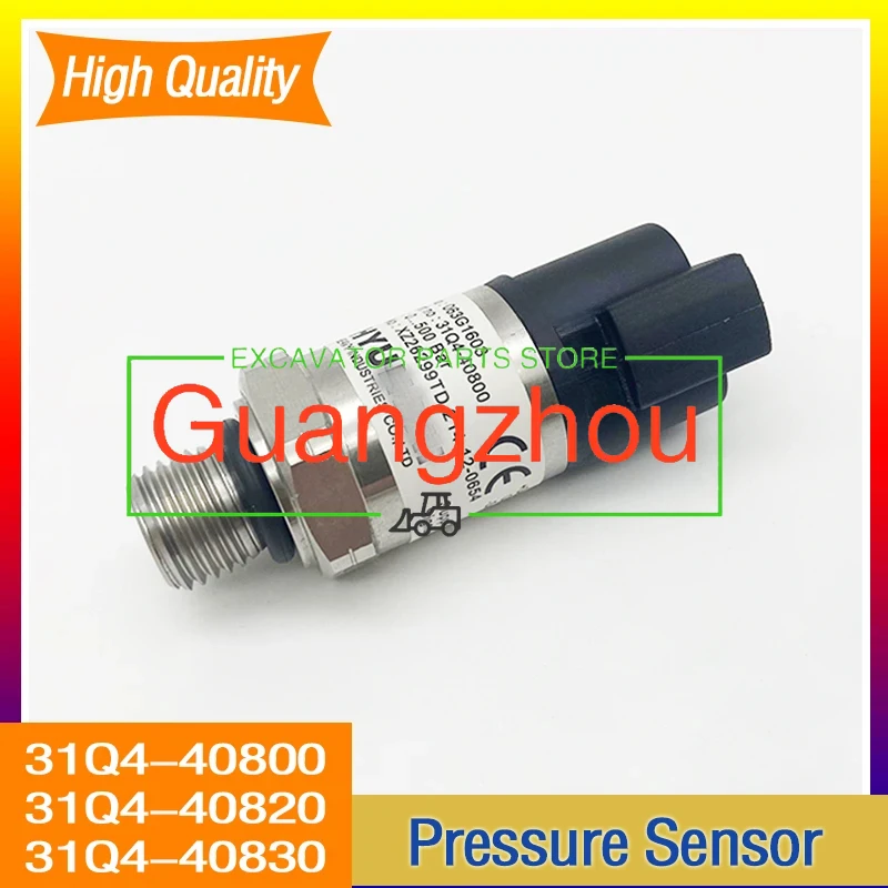 

for Hyundai Excavator Spare Parts 50/100/500Bar Pressure Switch Sensor 31Q4-40830 31Q4-40820 31Q4-40800 Higher Quality New