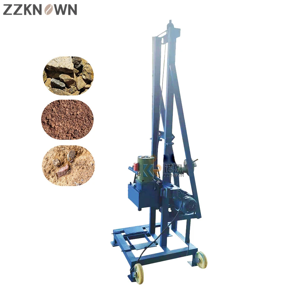 

Electric Water Well Drilling Machines Crawler Circulation Drilling Rig Equipment Borehole Machine Foldable