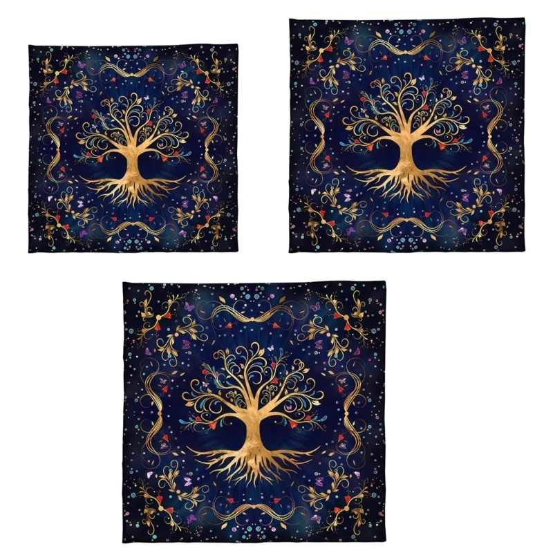 

Divinations Tablecloth Trees Of Life Tarot Cards Tablecloth Altars Cloth Oracles Divinations Board Game Accessories