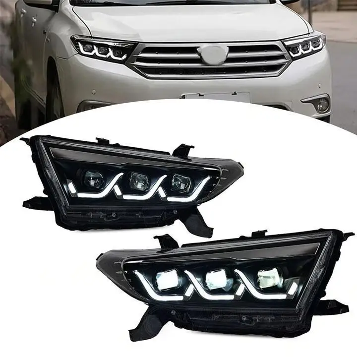 

Full LED Car Front Lamps for Highlander 2011-2013