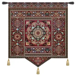 Belgian Tapestry Art Tapestry European Classical Ethnic Style Background Wall Decoration Hanging Painting Moroccan Fabric Dec