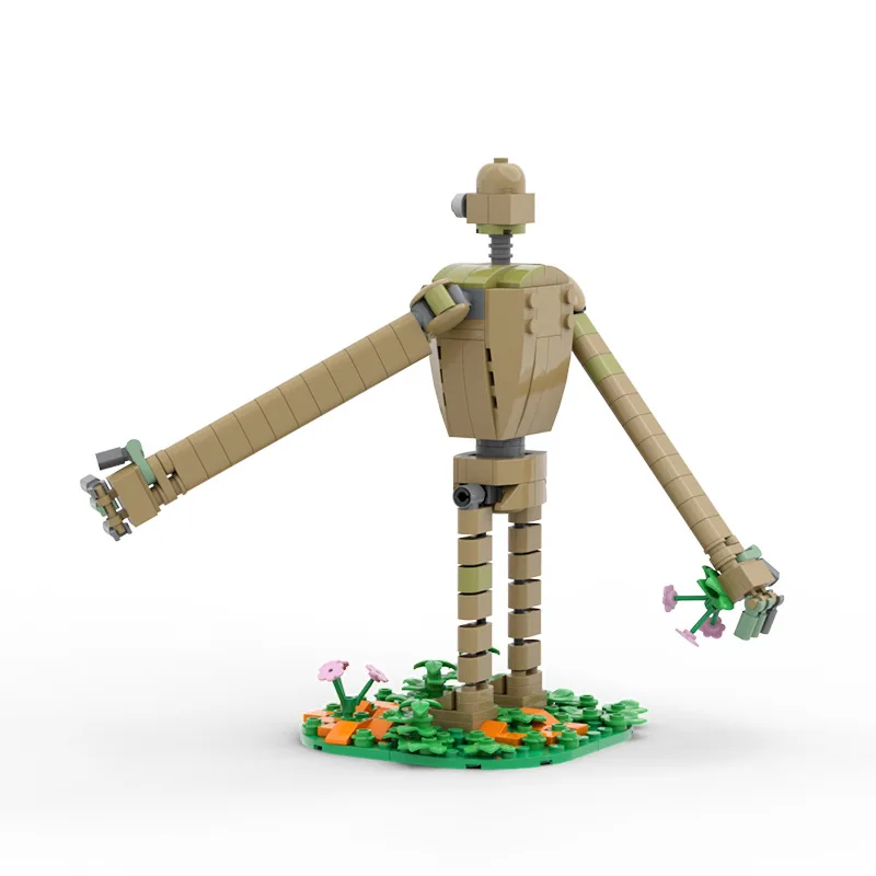 Anime Architettura Mobile Castle Building Block MOC Sky City Personaggio Laputa Robot Soldato Modello Giocattoli per bambini Regalo di compleanno per adulti