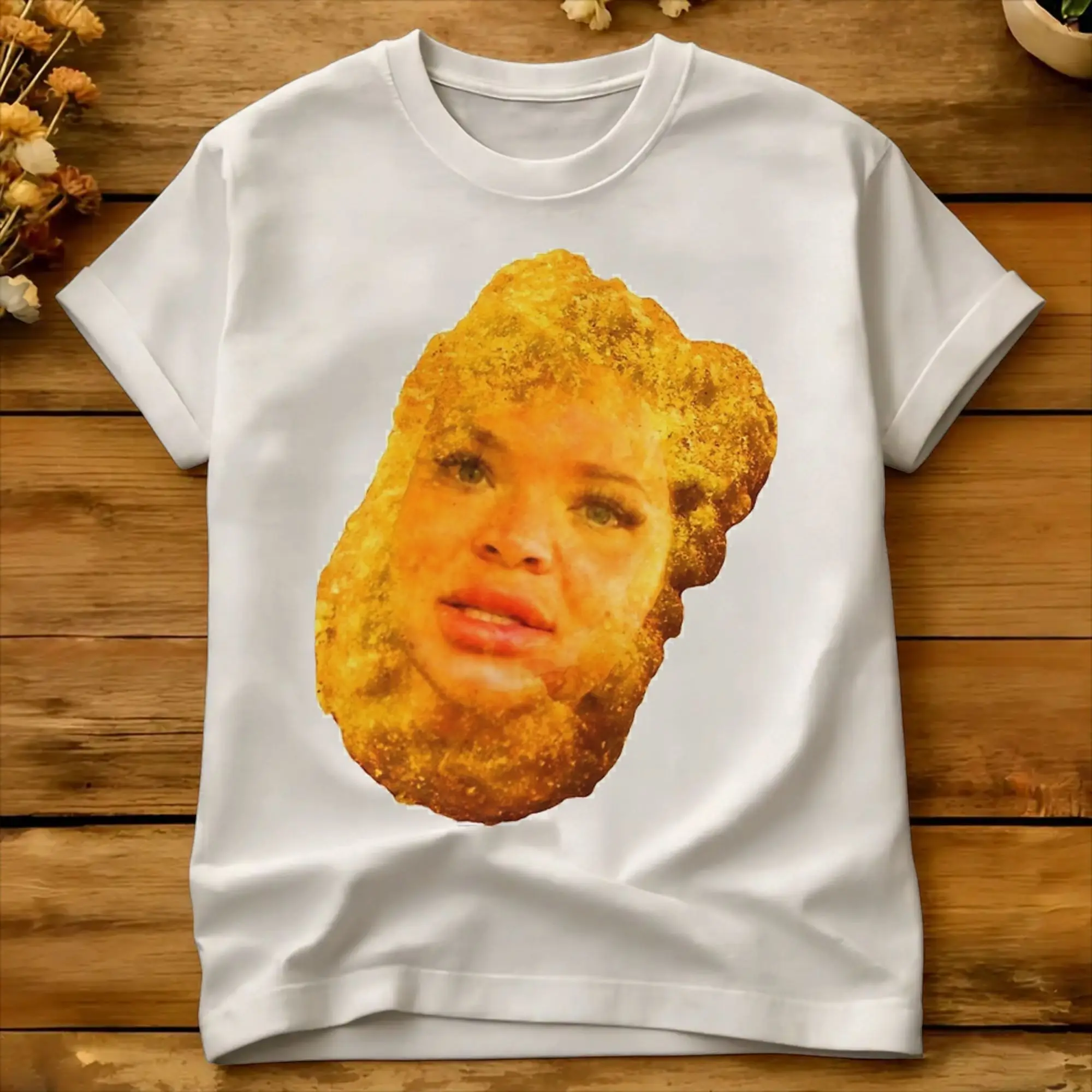 Trish Nugget  T Shirt  Trisha Paytas  Trending T Shirts Short Sleeve Classic Tshirt Summer Cotton 4XL 5XL 6XL Clothing