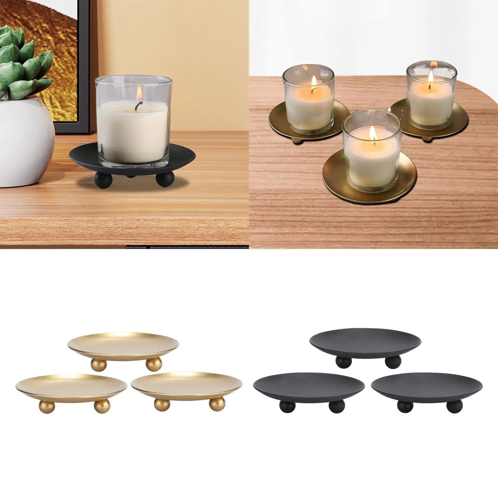 3X Candle Tray Tabl…