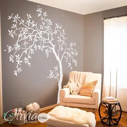 Large Tree Wall Sticker Baby Nursery Kids Room Tree Branch Leaves Wall Decal Bedroom Vinyl Home Decor