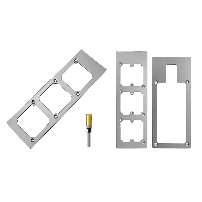 

Electrician 86 Type Wire Box Template Aluminum Socket Wire Box Trimming Tool