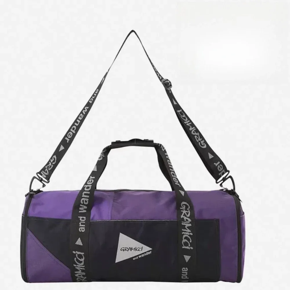 And Wander Boston Shoulder Bag 45L Large Capacity 600D Ox Waterproof Outdoor Duffle Crossbody Bag Camping Climbing Gym Handbag