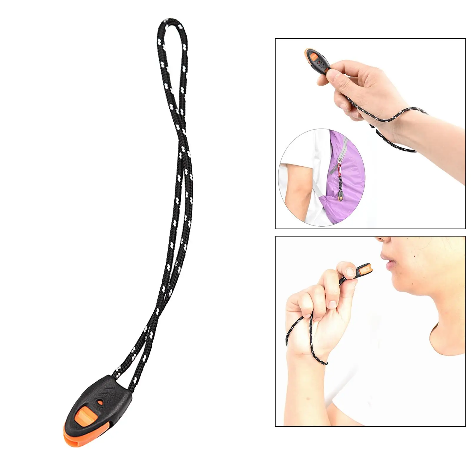Silbato de Emergencia con Lanyard: Alerta Rápida - close-up view