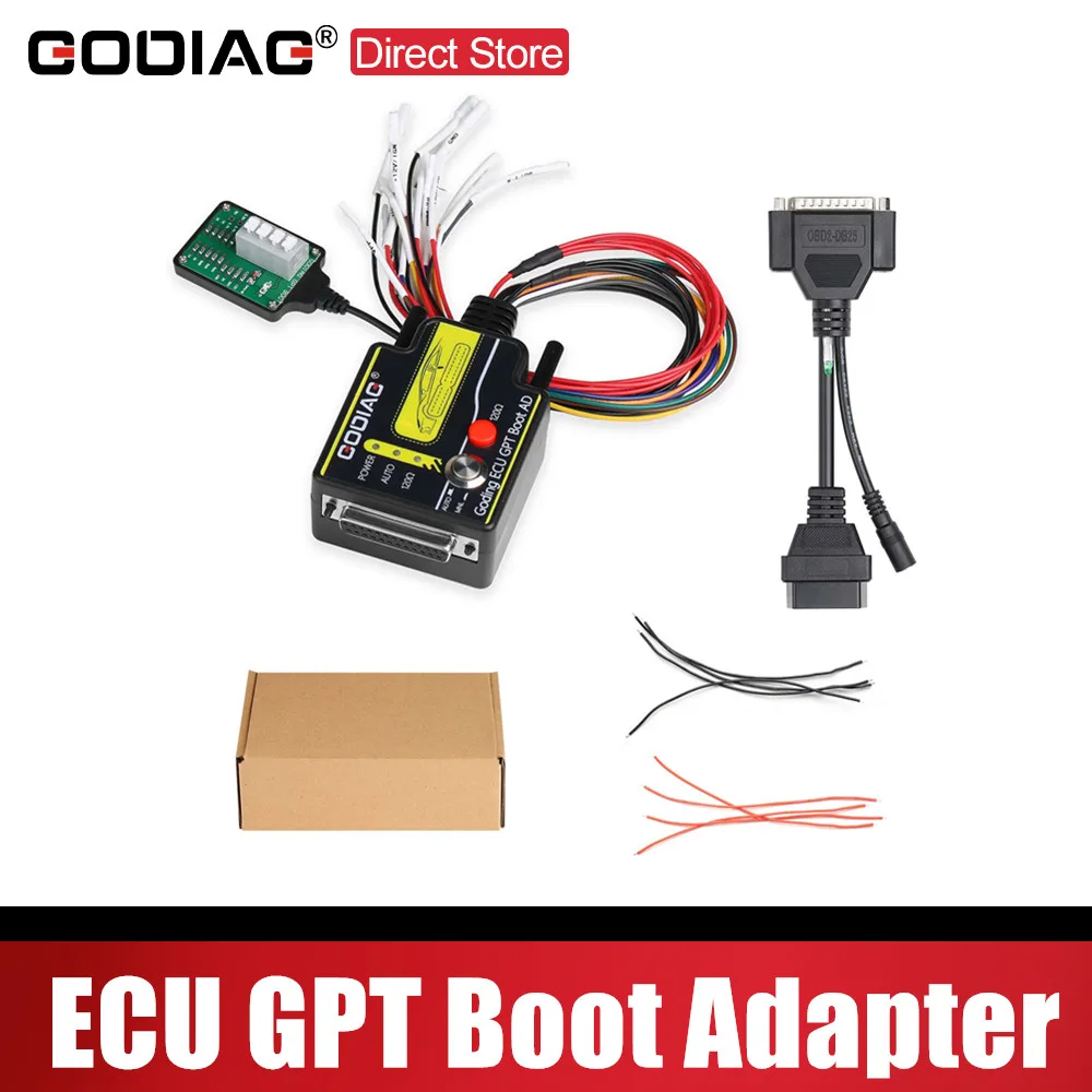 GODIAG ECU GPT Boot AD محول البرمجة لـ FC200 OBDSTAR DC706 Godiag GT100/Openport/ PCMFlash/FC200 لقراءة وحدة التحكم الإلكترونية