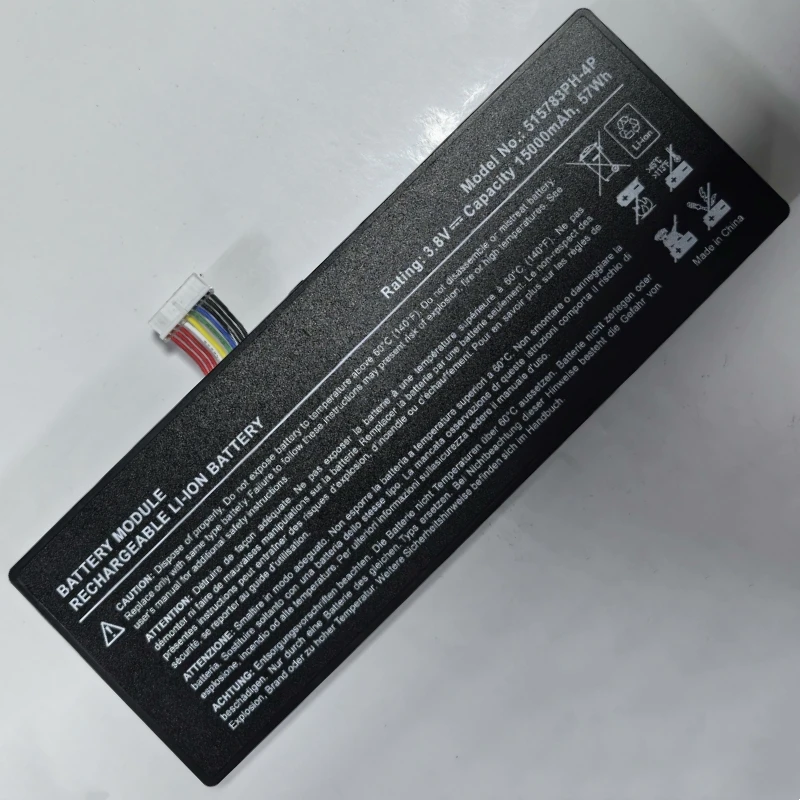 515783-4P 515783PH-4P MLP515783 Battery For Autel MaxiCOM MK908 MK908P IM608 Pro II MaxiSys MS909 MS919 OTOFIX D1 Pro Scan Tool view 3