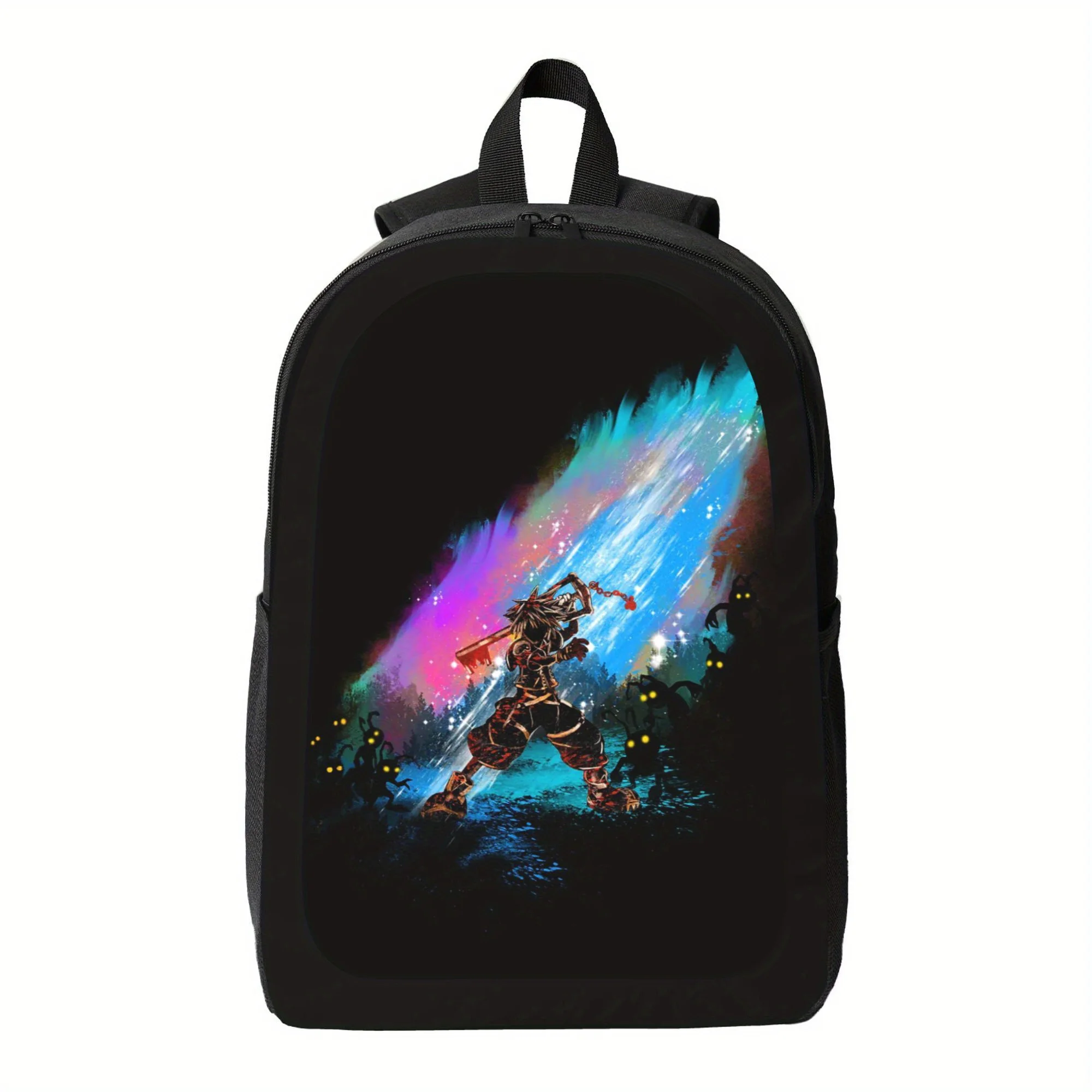 

Kingdom Sunset V2 School Backpack - Lightweight Large Capacity Backpack, Anime/Action Pattern Printing