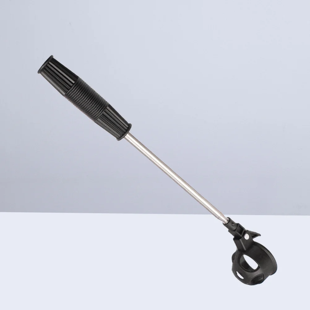 تلسكوبي كرة جولف المسترد 2 متر قابلة للتمديد الفولاذ المقاوم للصدأ رمح ABS الراحة قبضة التلقائي قفل لاقط أداة للمياه