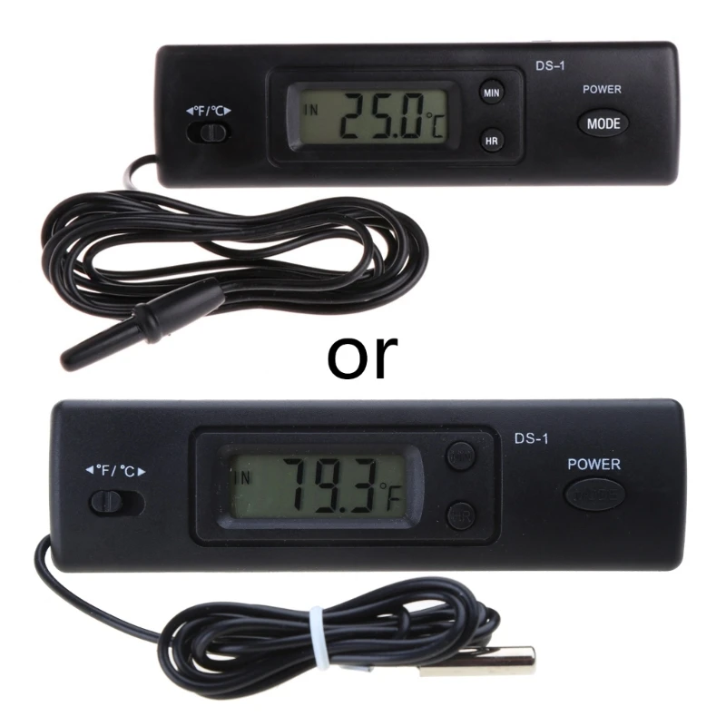 Waterproof LCD Digital Thermometer Aquarium Electronic Fish for Tank Drop Shipping